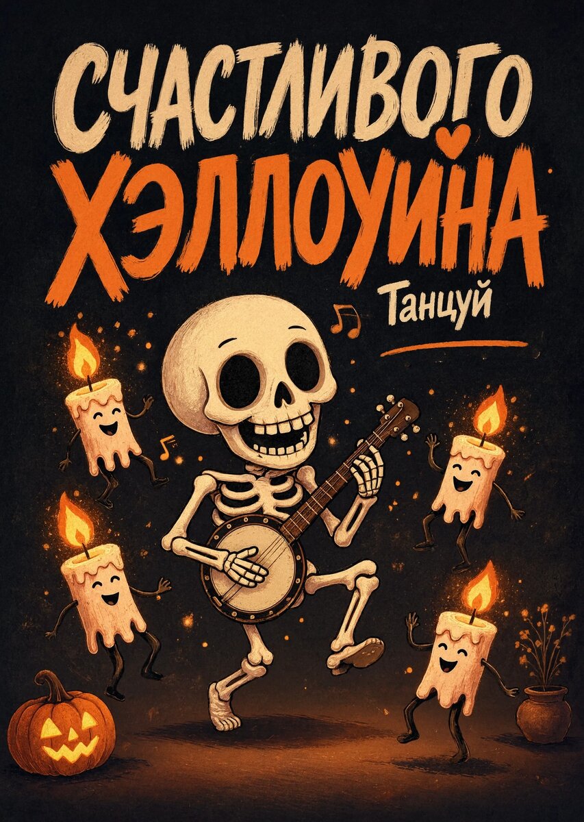 открытка с Хеллоуином-42