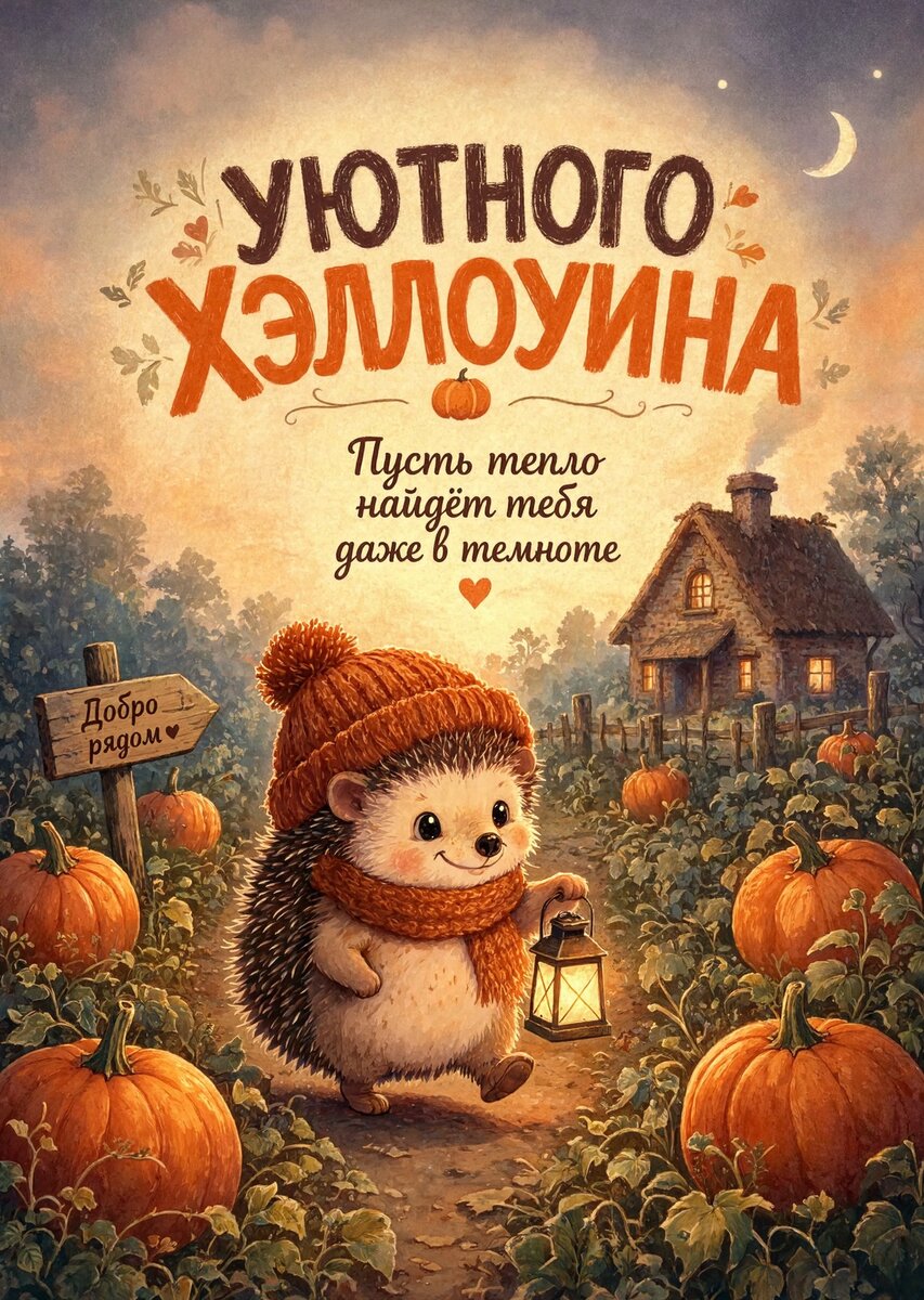 открытка с Хеллоуином-45