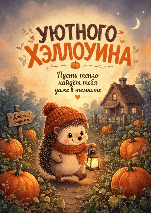 открытка с Хеллоуином-45