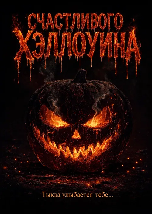 открытка с Хеллоуином-6