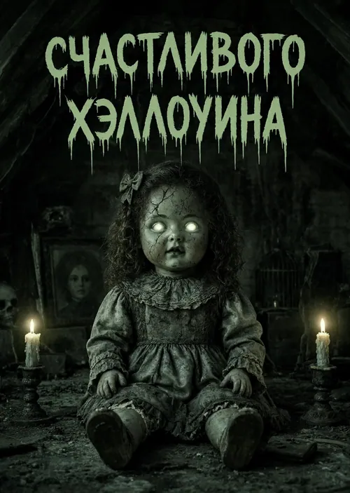 открытка с Хеллоуином-7