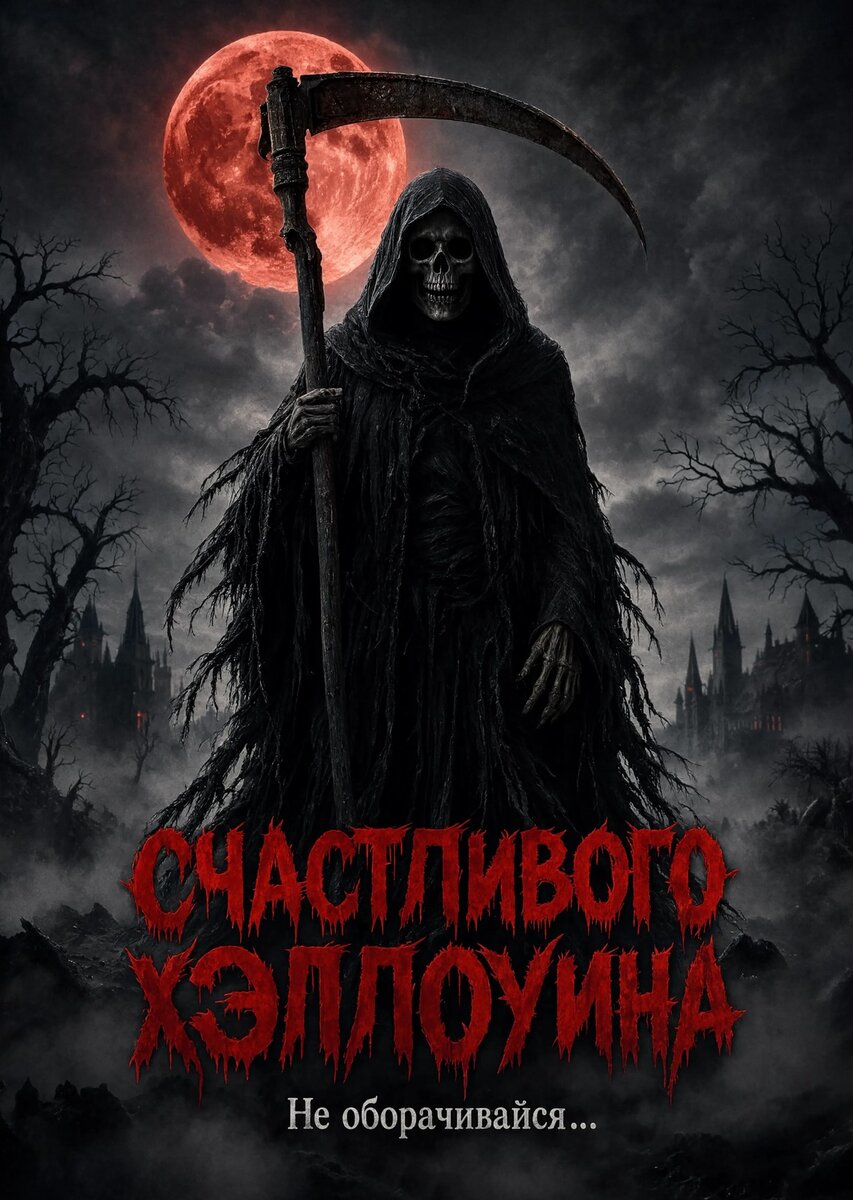 открытка с Хеллоуином-9