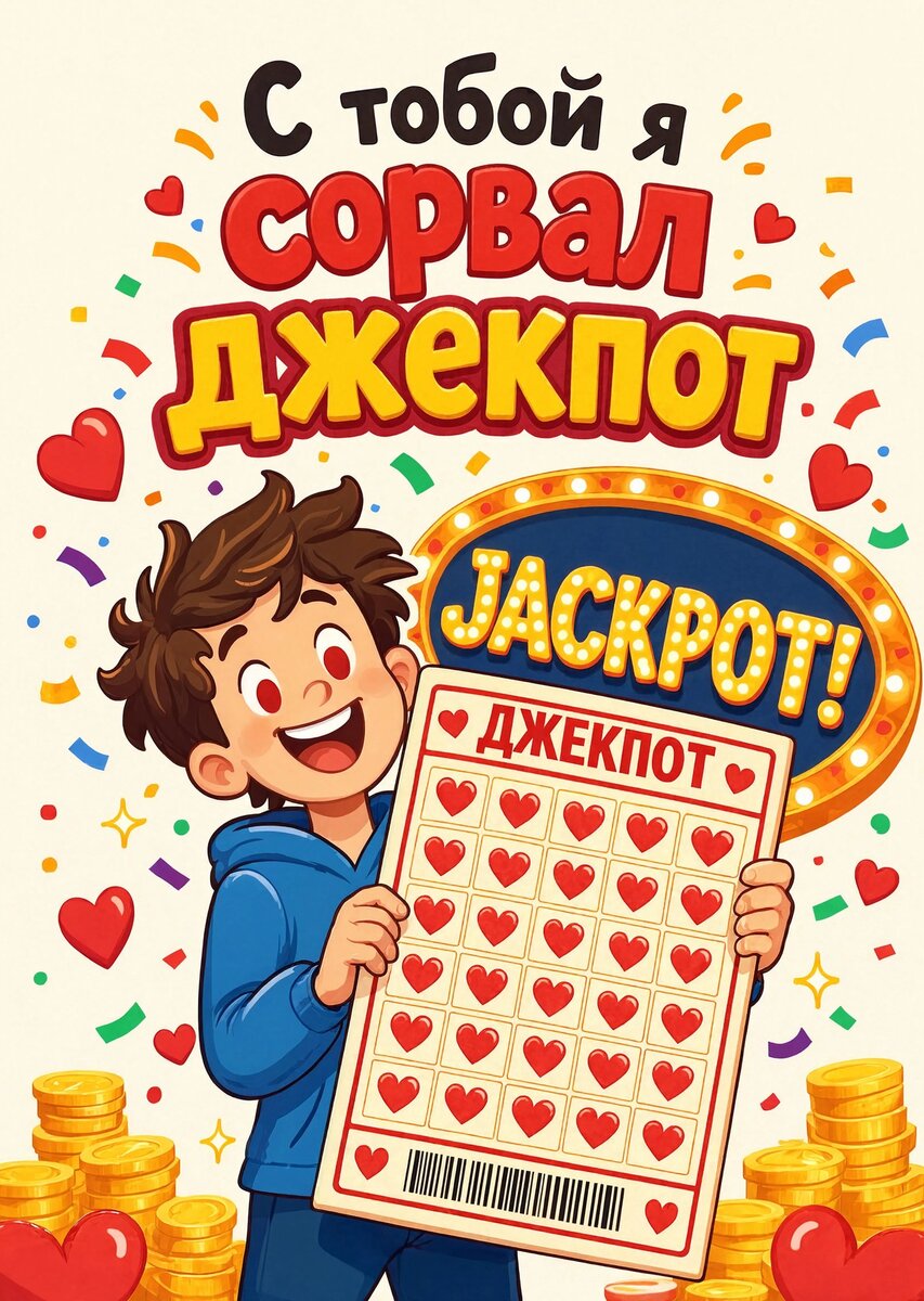 Открытка "С любовью" #27