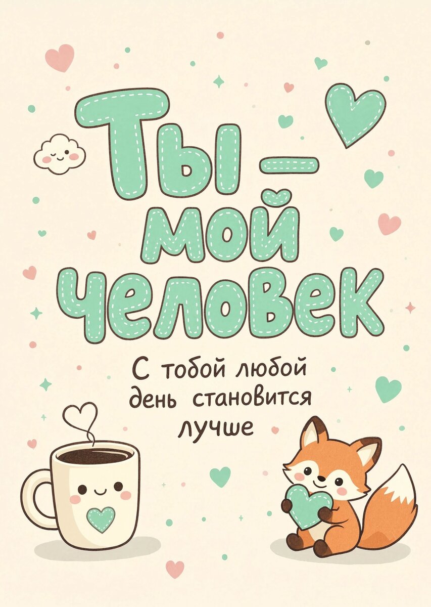 Открытка "С любовью" #81