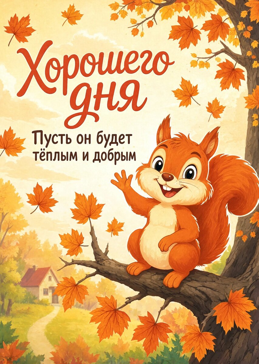 Открытка с осенью #105