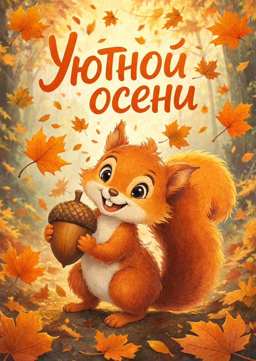 Открытка с осенью #106