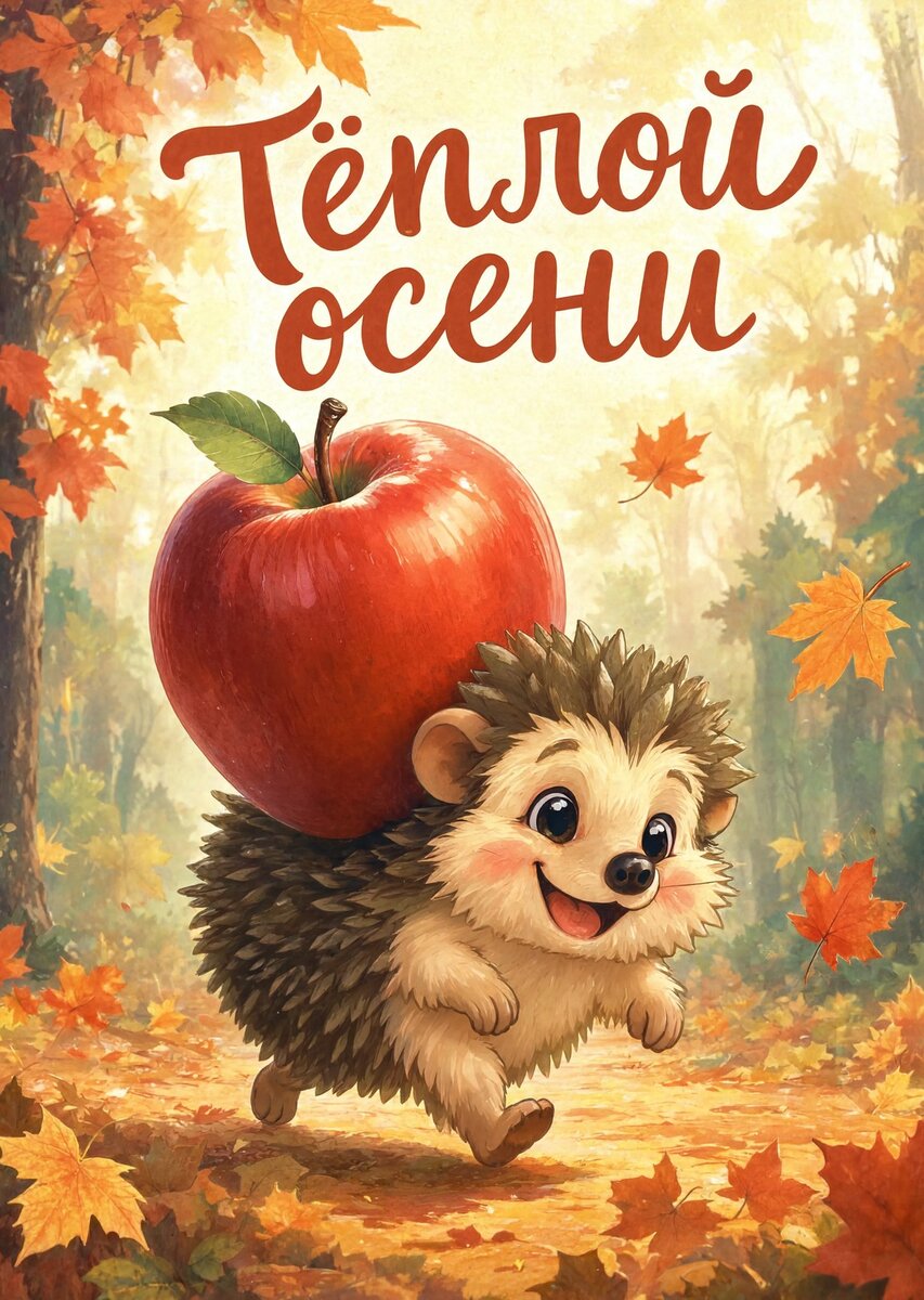 Открытка с осенью #109