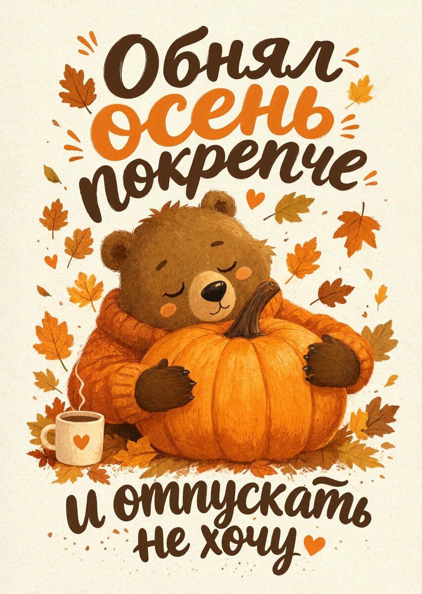 Открытка с осенью #110