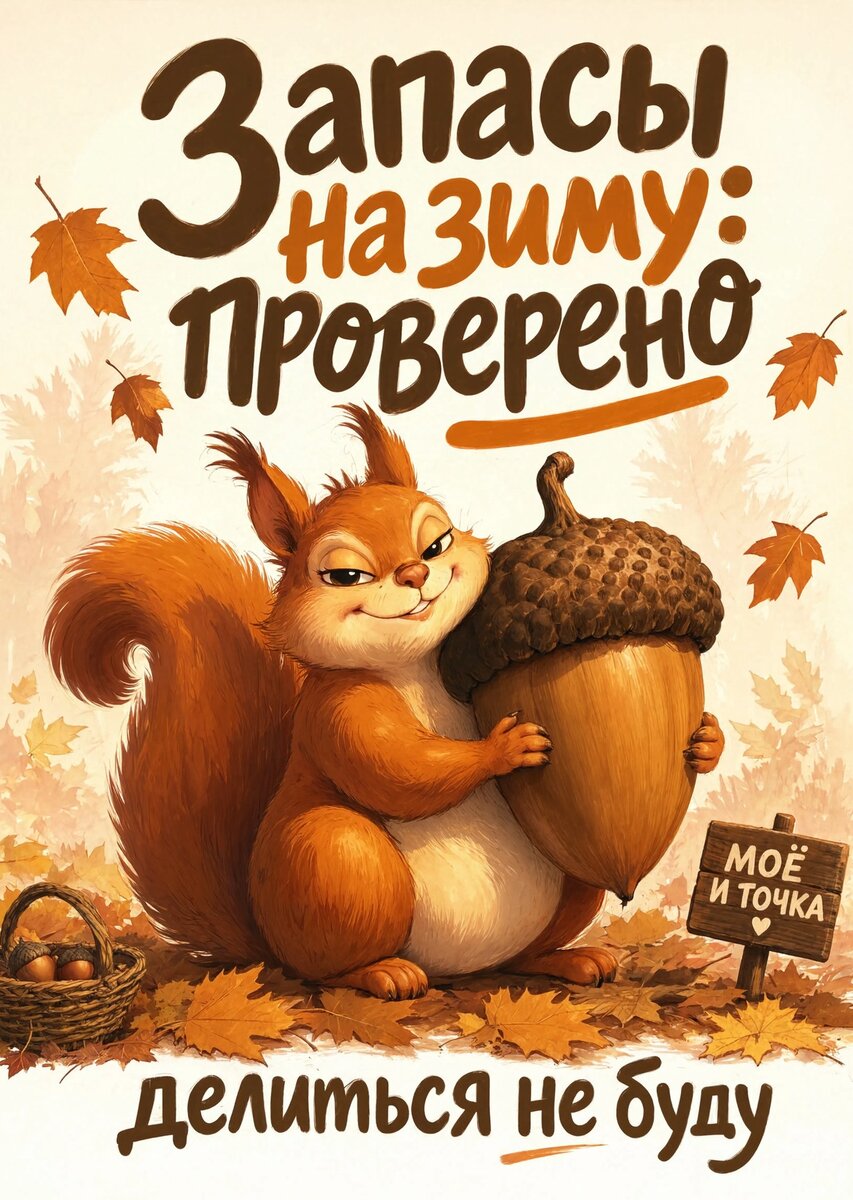 Открытка с осенью #112
