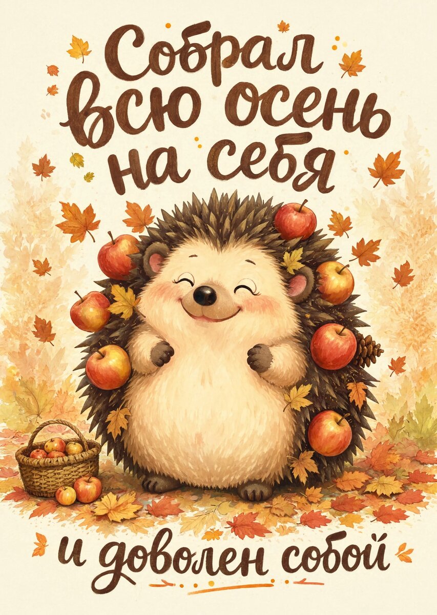 Открытка с осенью #113