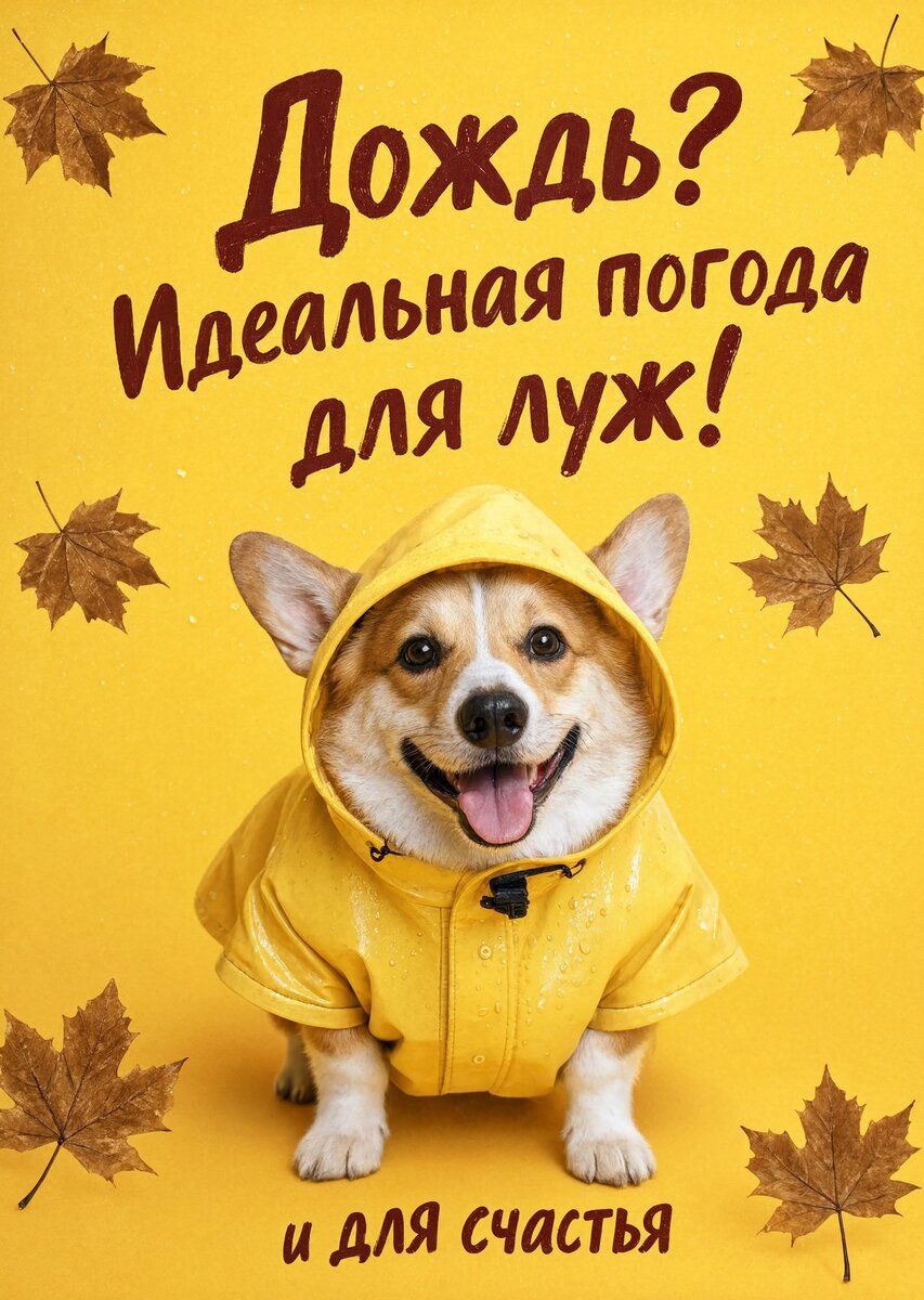 Открытка с осенью #119