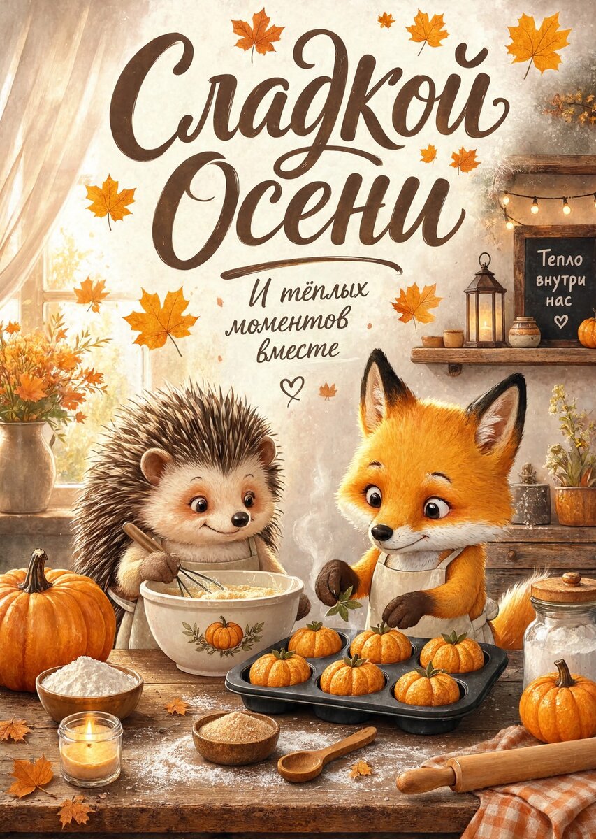 Открытка с осенью #125