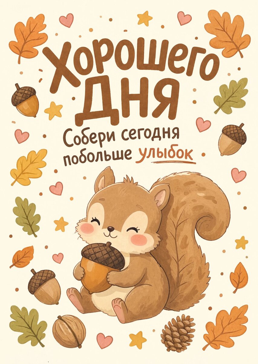 Открытка с осенью #128