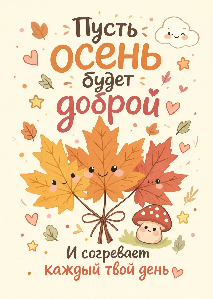Открытка с осенью #129