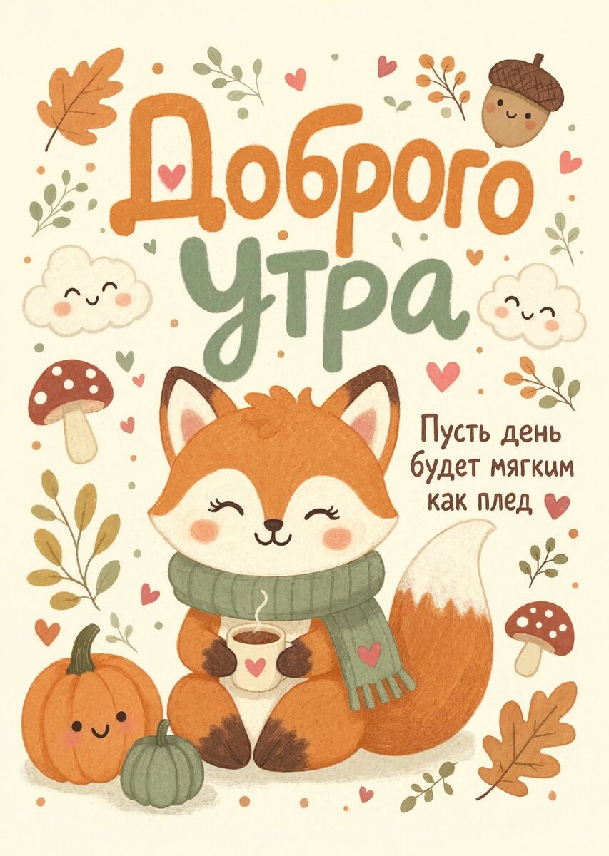 Открытка с осенью #132