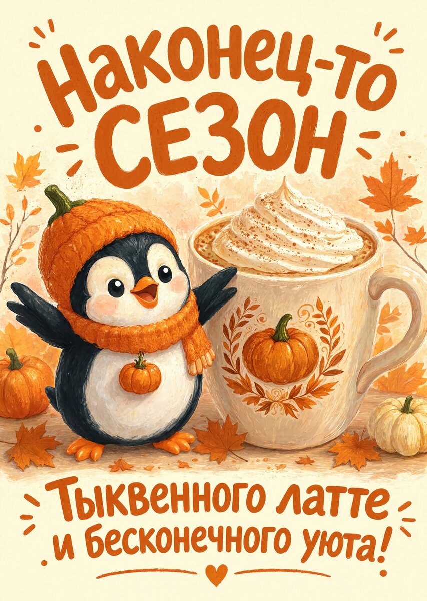 Открытка с осенью #142