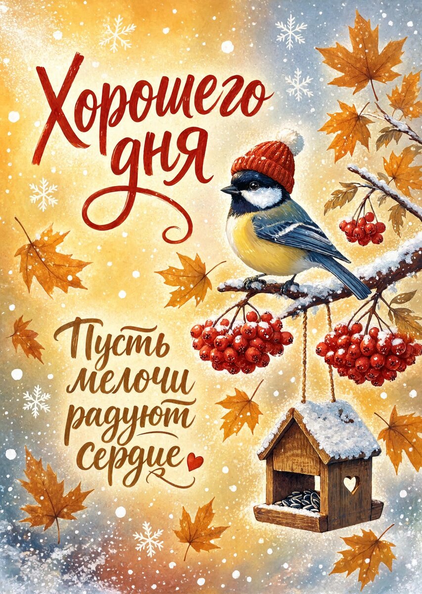 Открытка с осенью #159