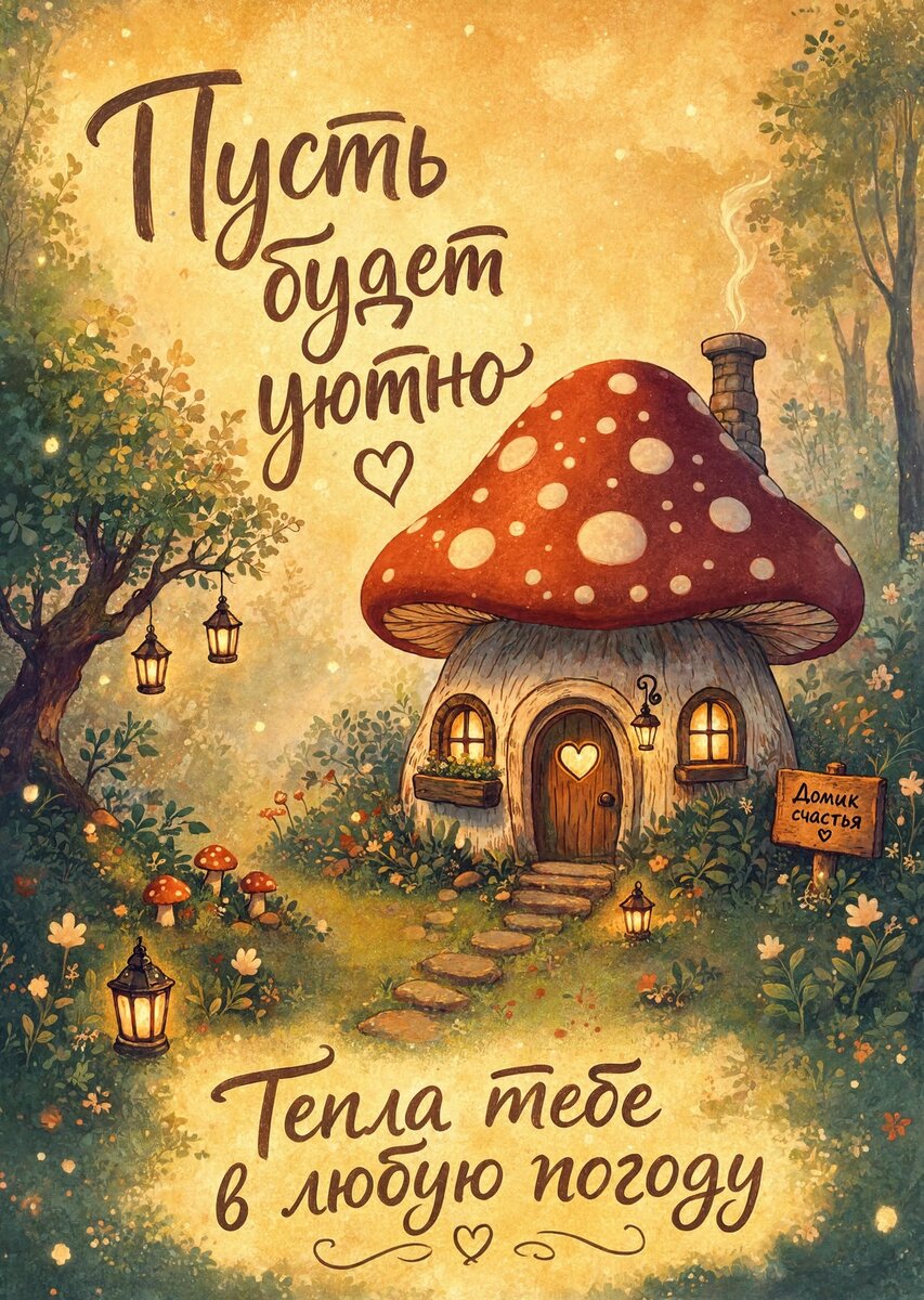 Открытка с осенью #165