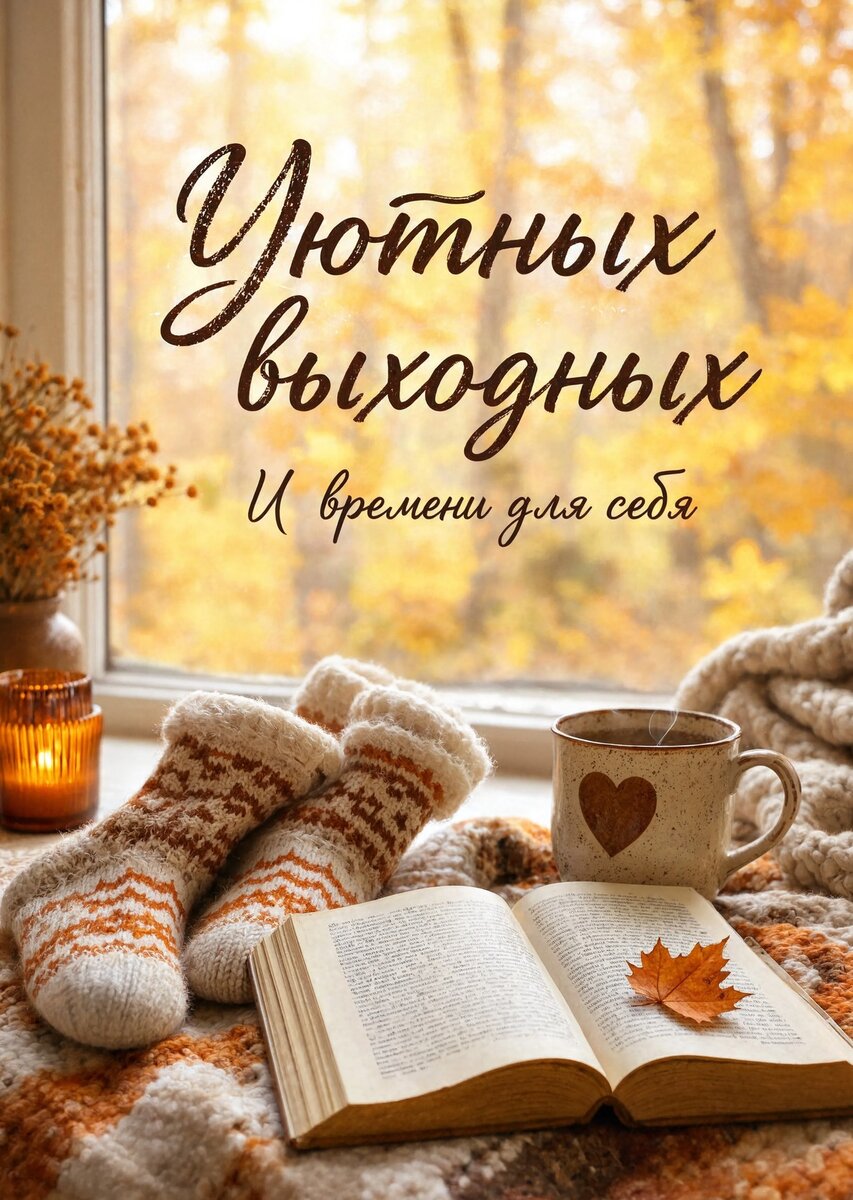 Открытка с осенью #19
