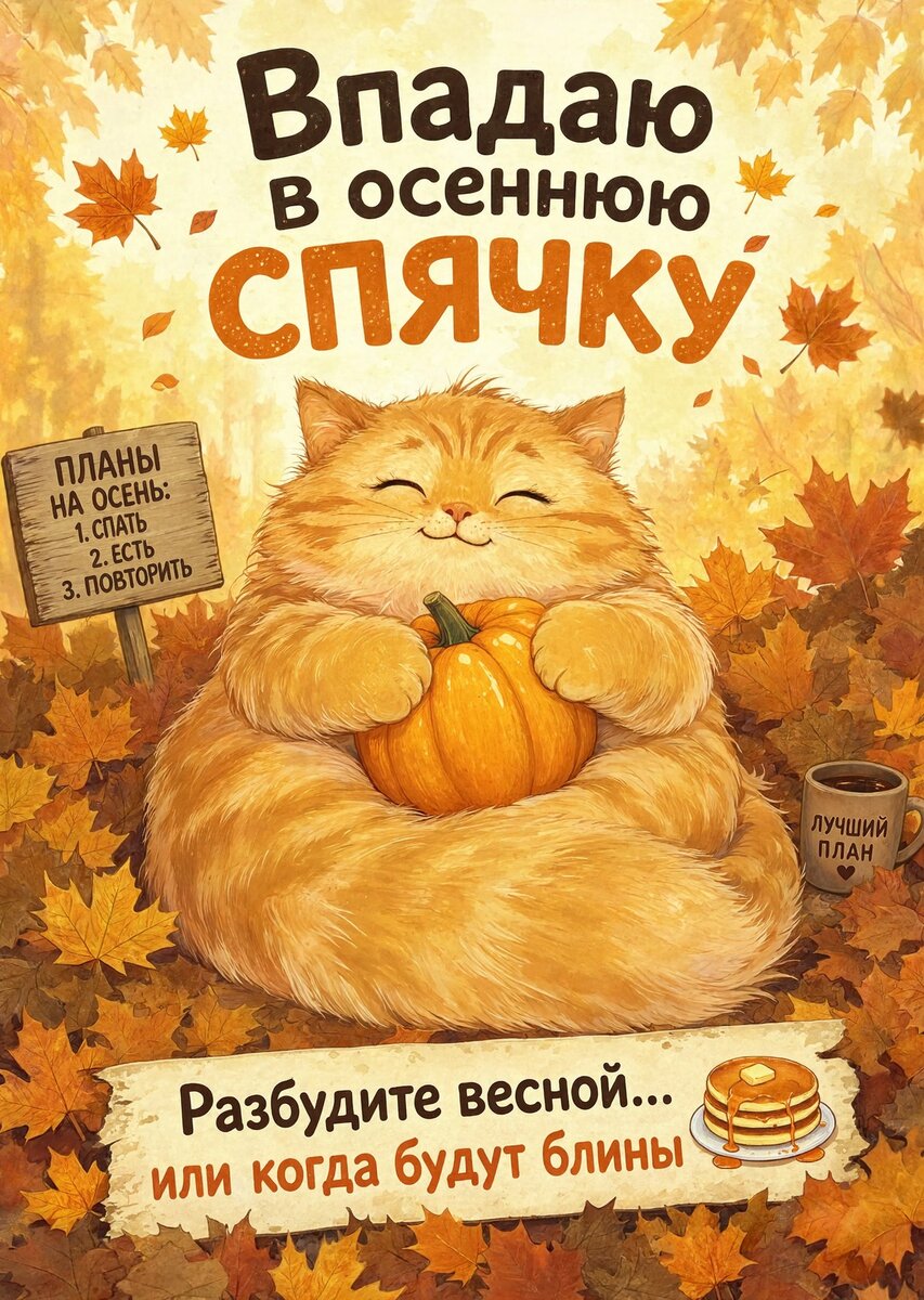 Открытка с осенью #211