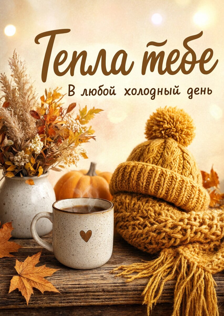 Открытка с осенью #25