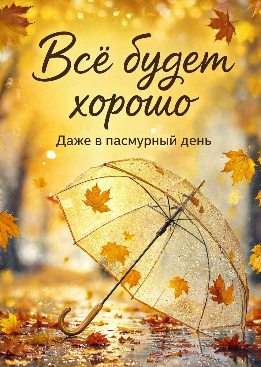 Открытка с осенью #31