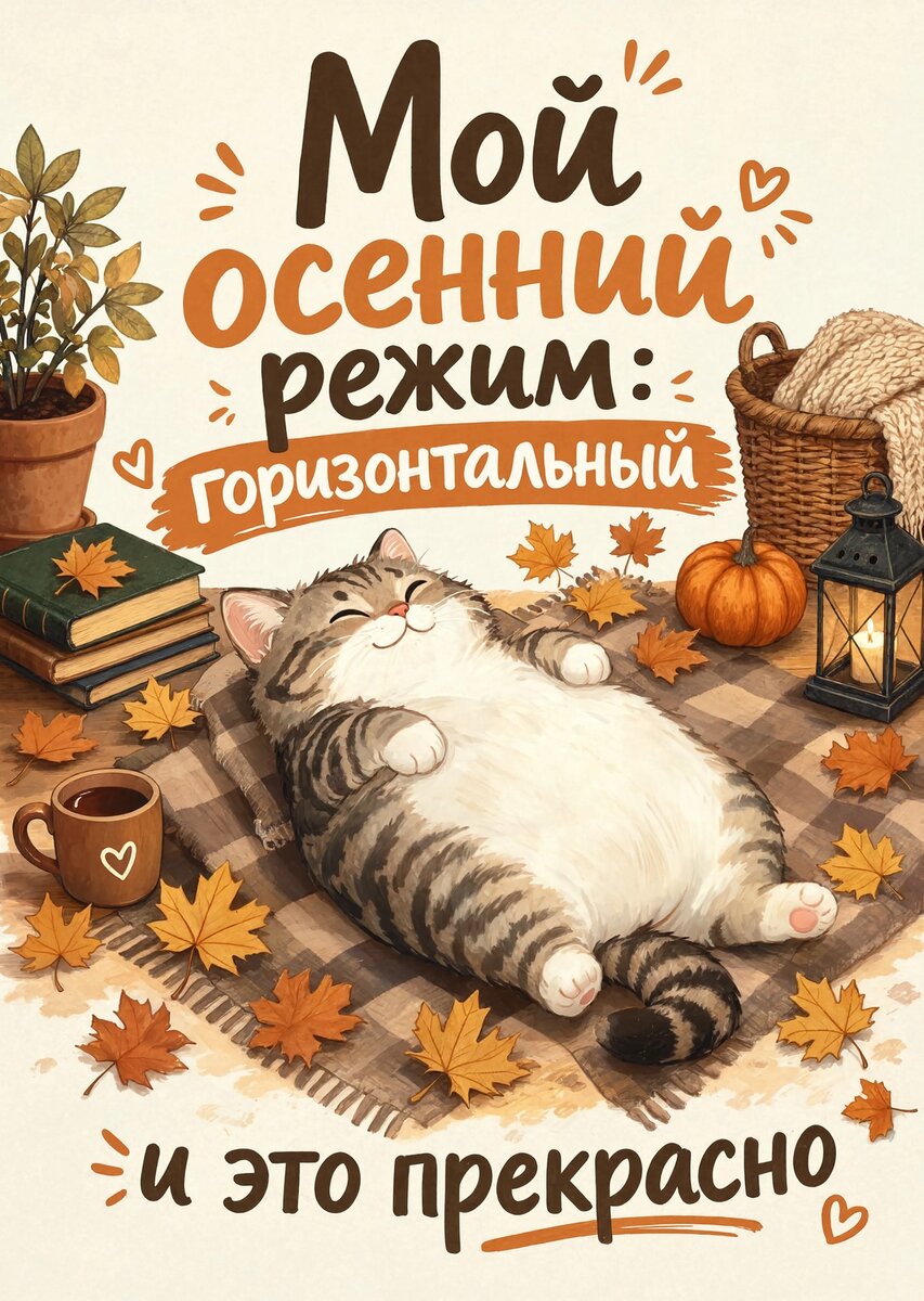Открытка с осенью #39