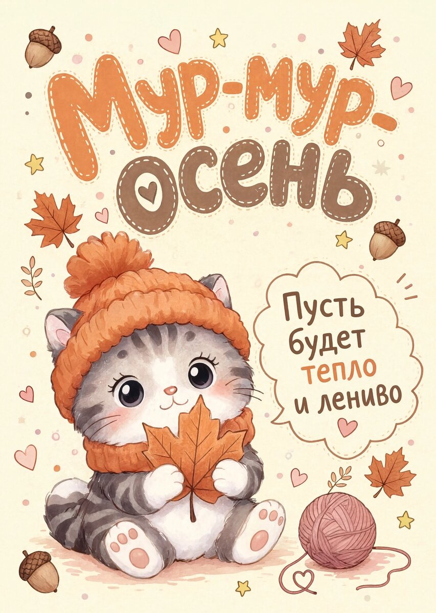 Открытка с осенью #42