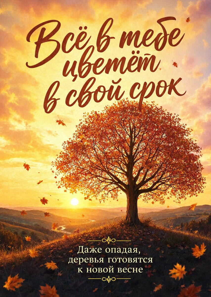 Открытка с осенью #44