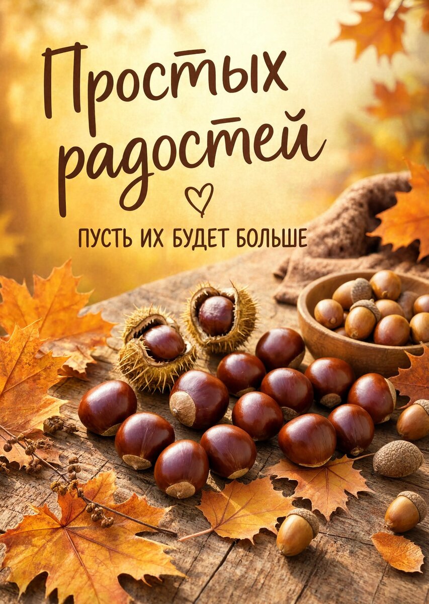 Открытка с осенью #51