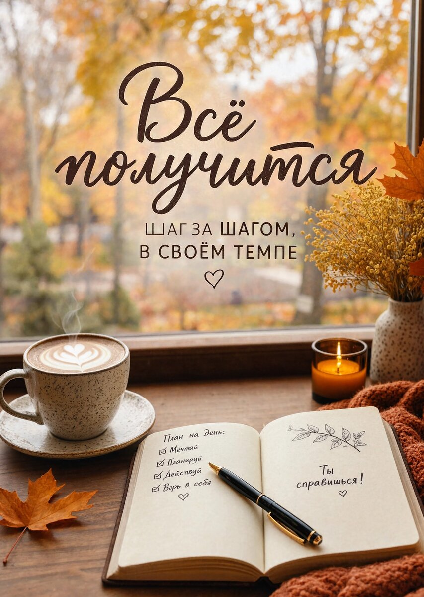Открытка с осенью #56