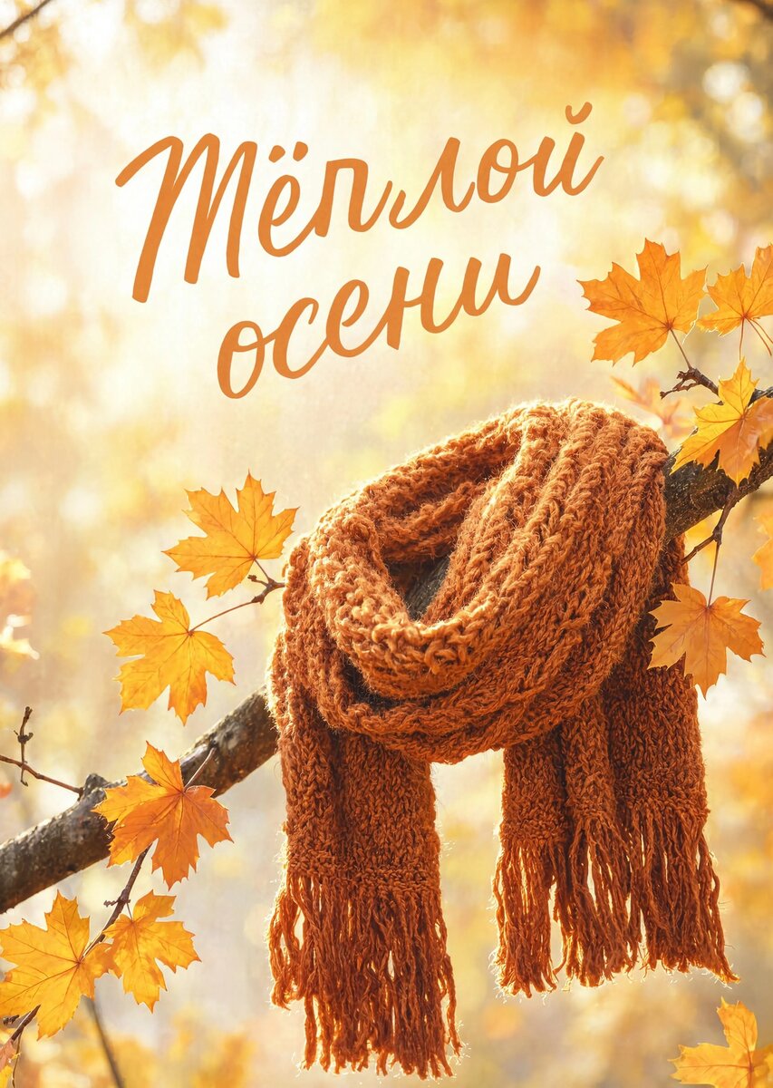 Открытка с осенью #59