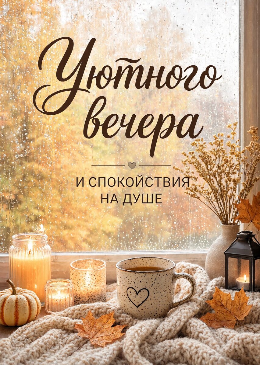 Открытка с осенью #61