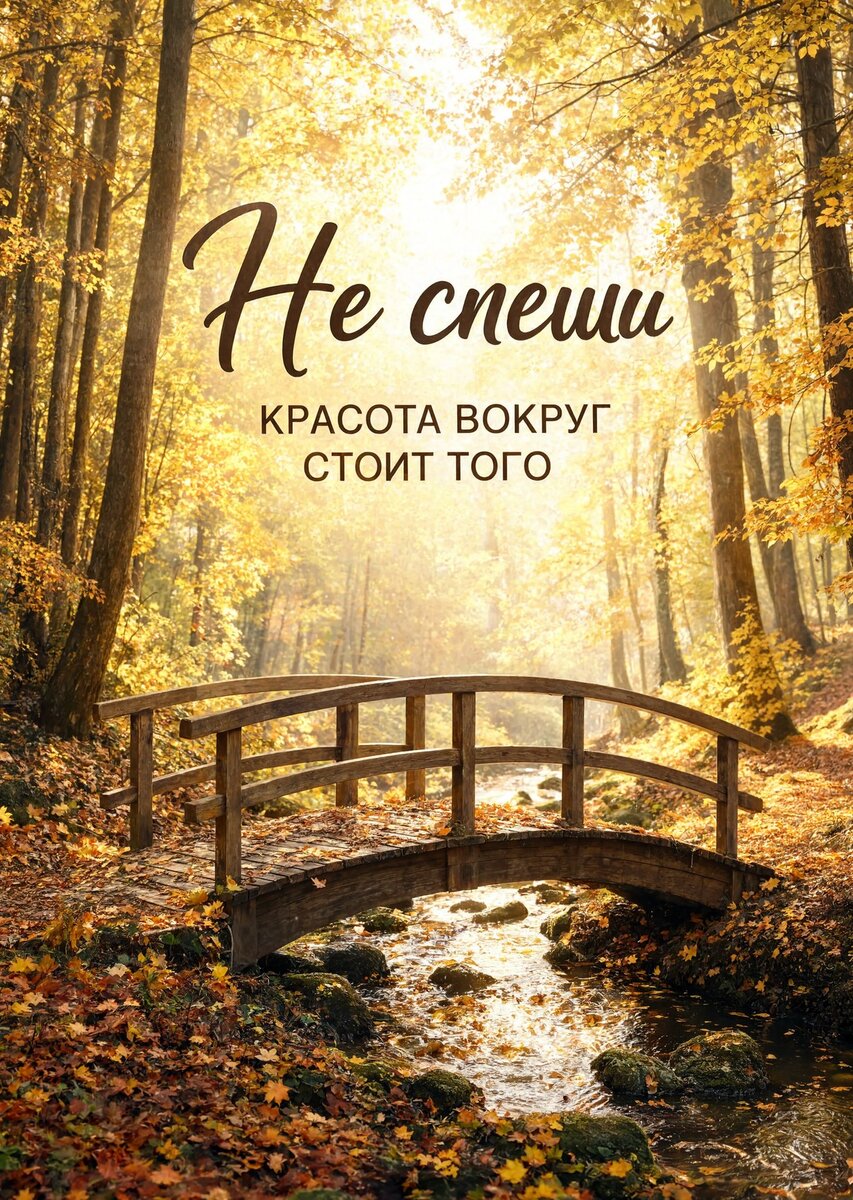 Открытка с осенью #62