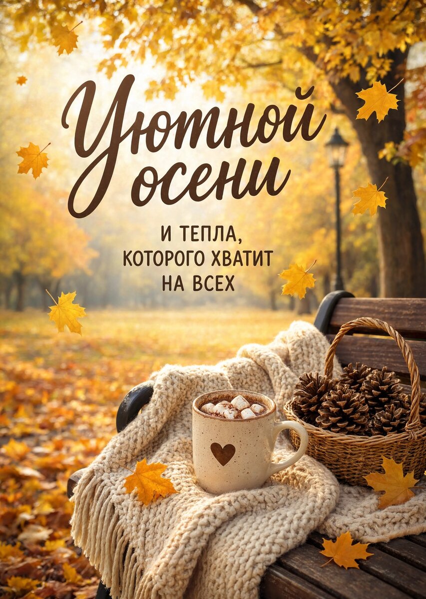 Открытка с осенью #65