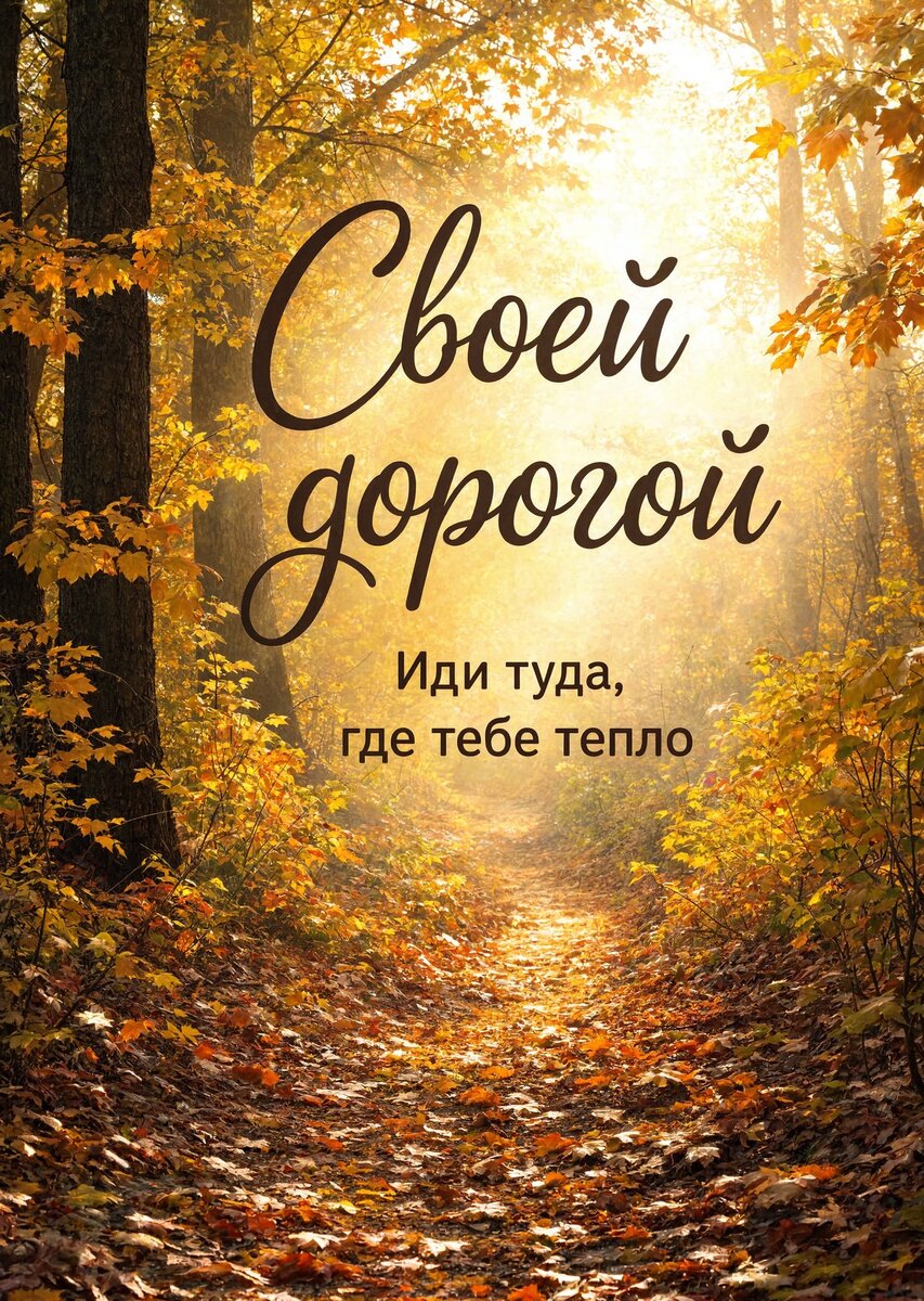 Открытка с осенью #69