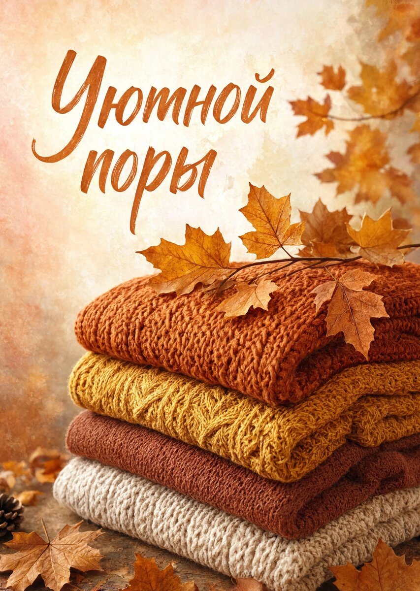 Открытка с осенью #75