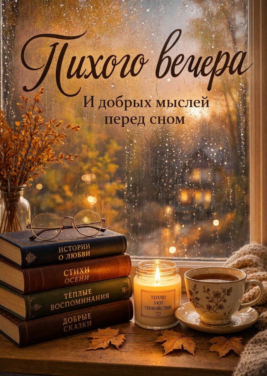 Открытка с осенью #79