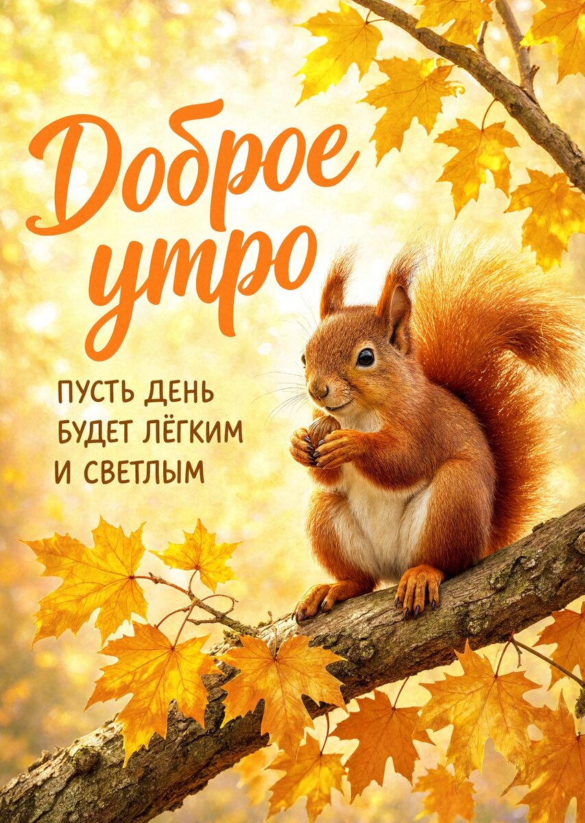 Открытка с осенью #80