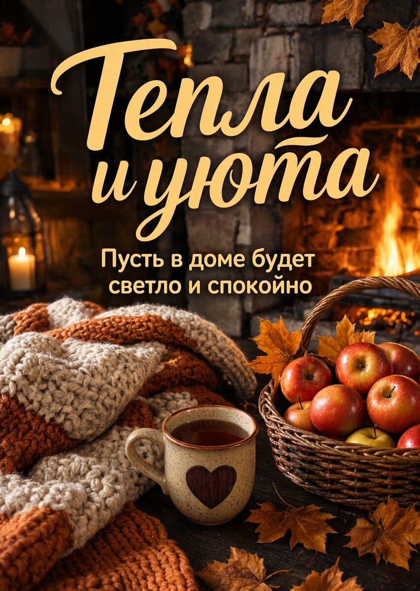 Открытка с осенью #86