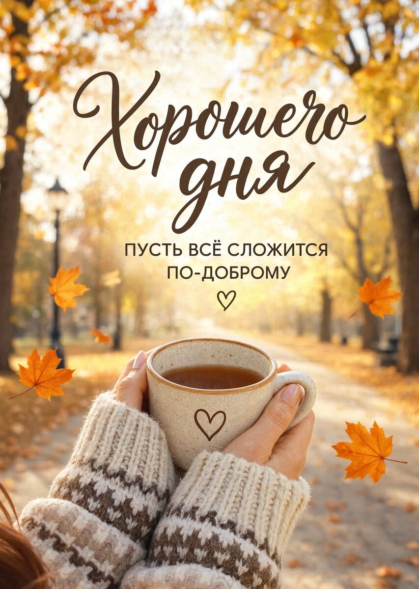 Открытка с осенью #93