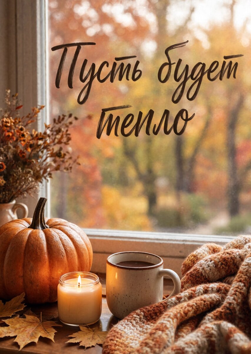 Открытка с осенью #99