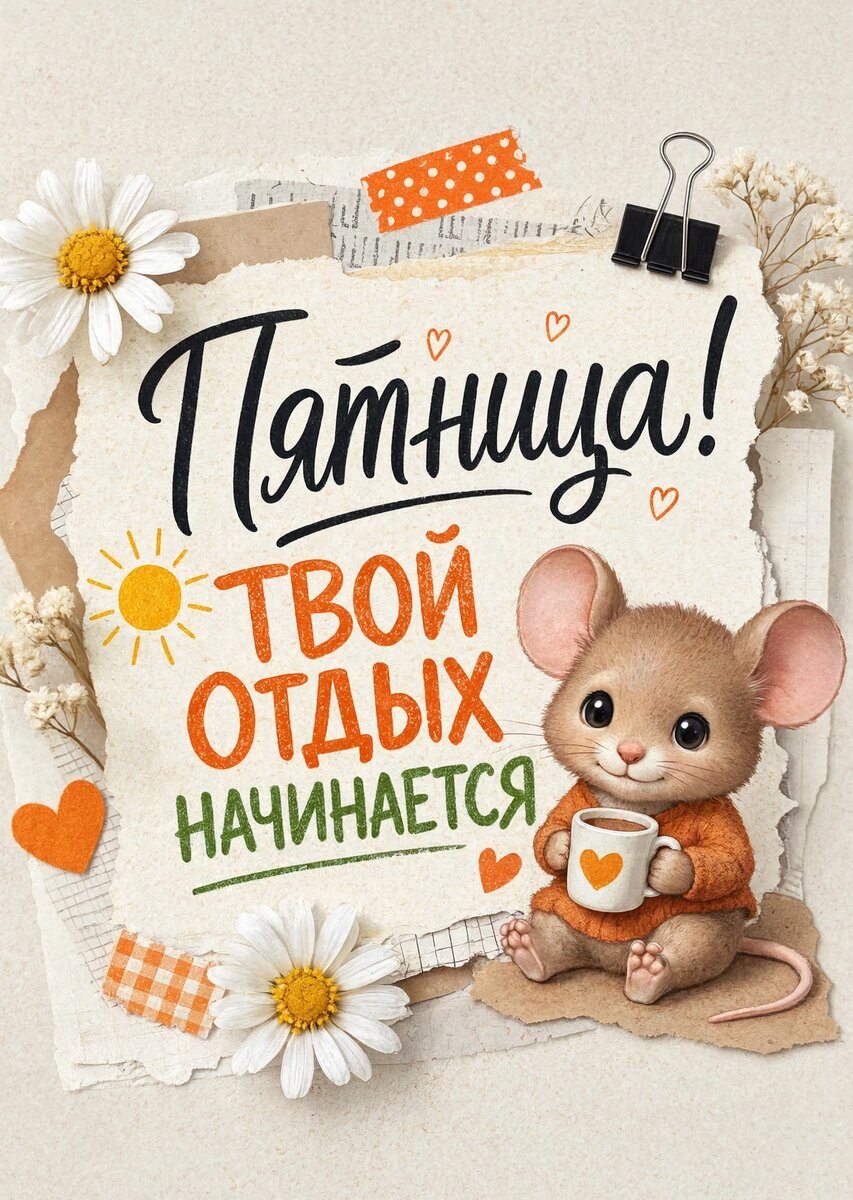 Открытка с Пятницей #16