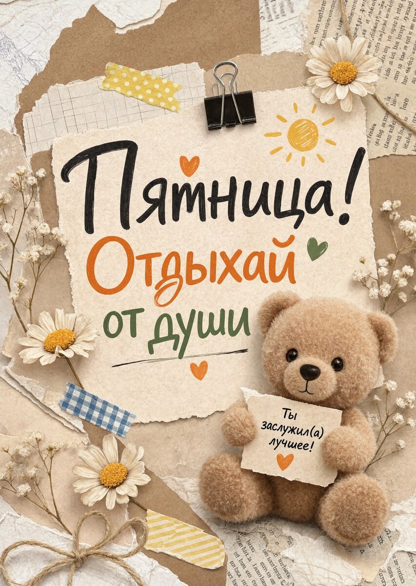 Открытка с Пятницей #17