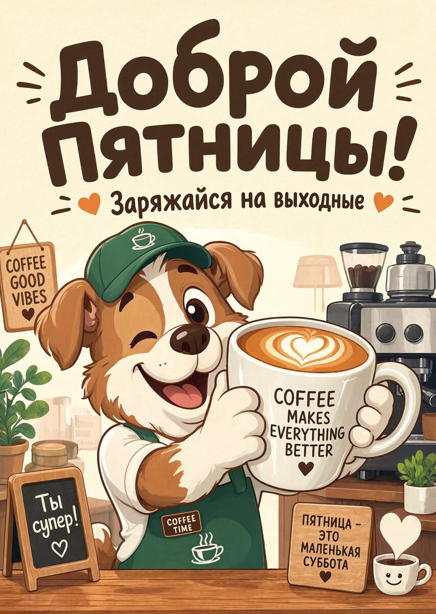 Открытка с Пятницей #19
