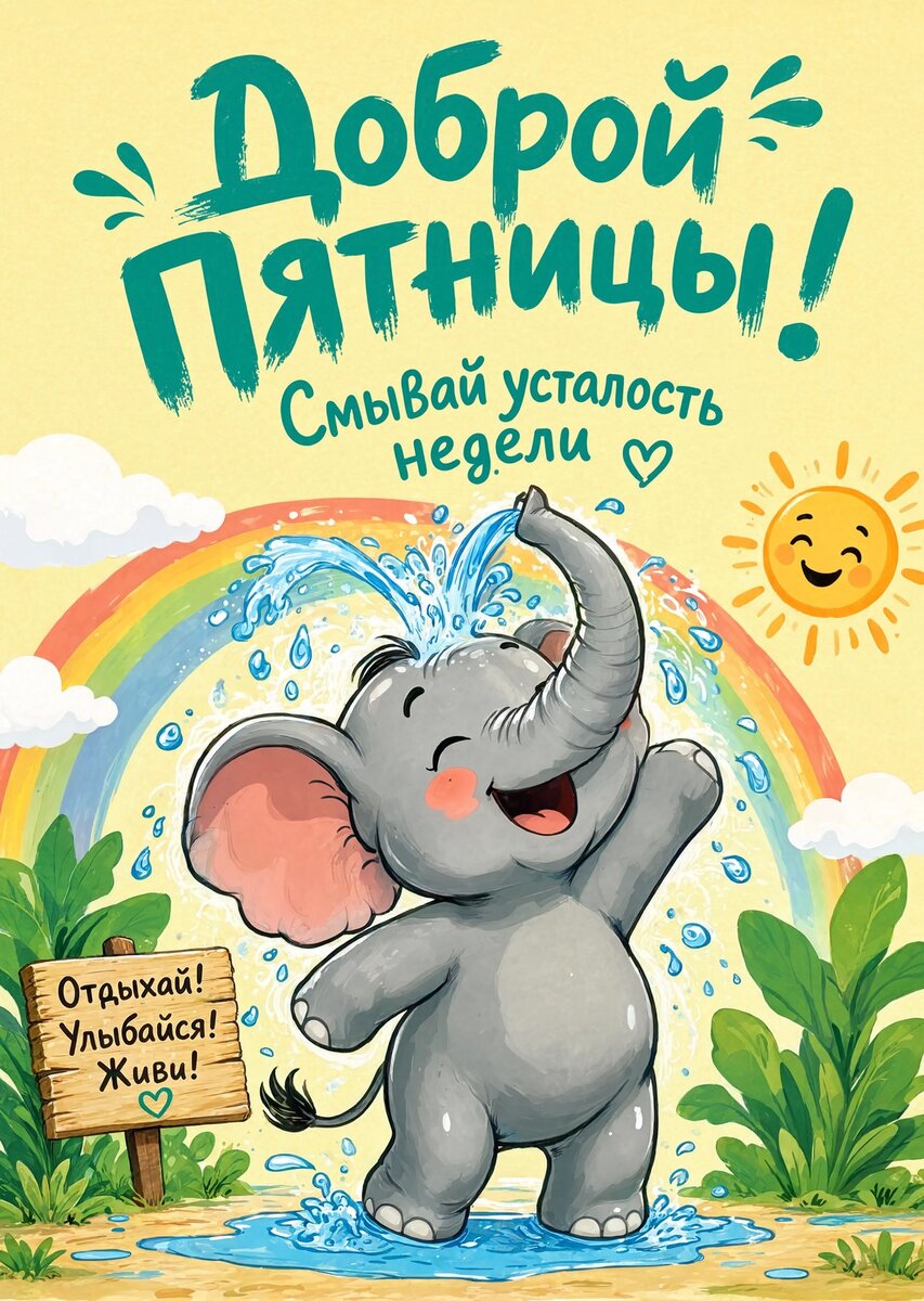 Открытка с Пятницей #20