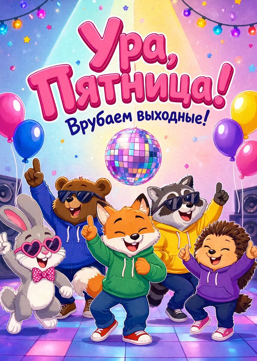Открытка с Пятницей #24