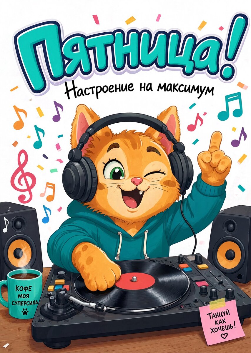 Открытка с Пятницей #27