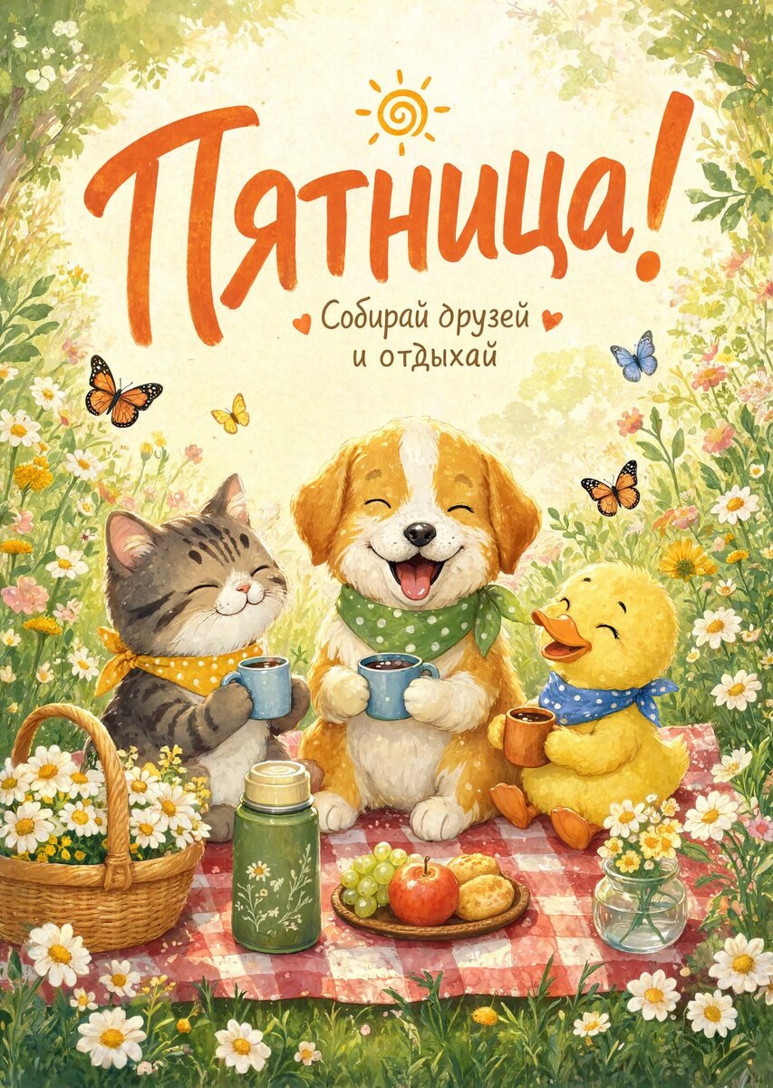 Открытка с Пятницей #39