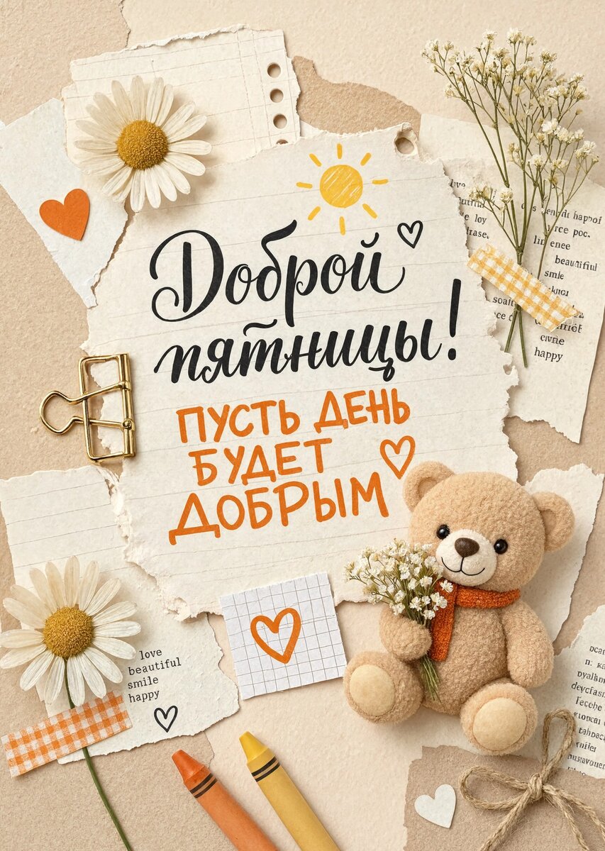 Открытка с Пятницей #55